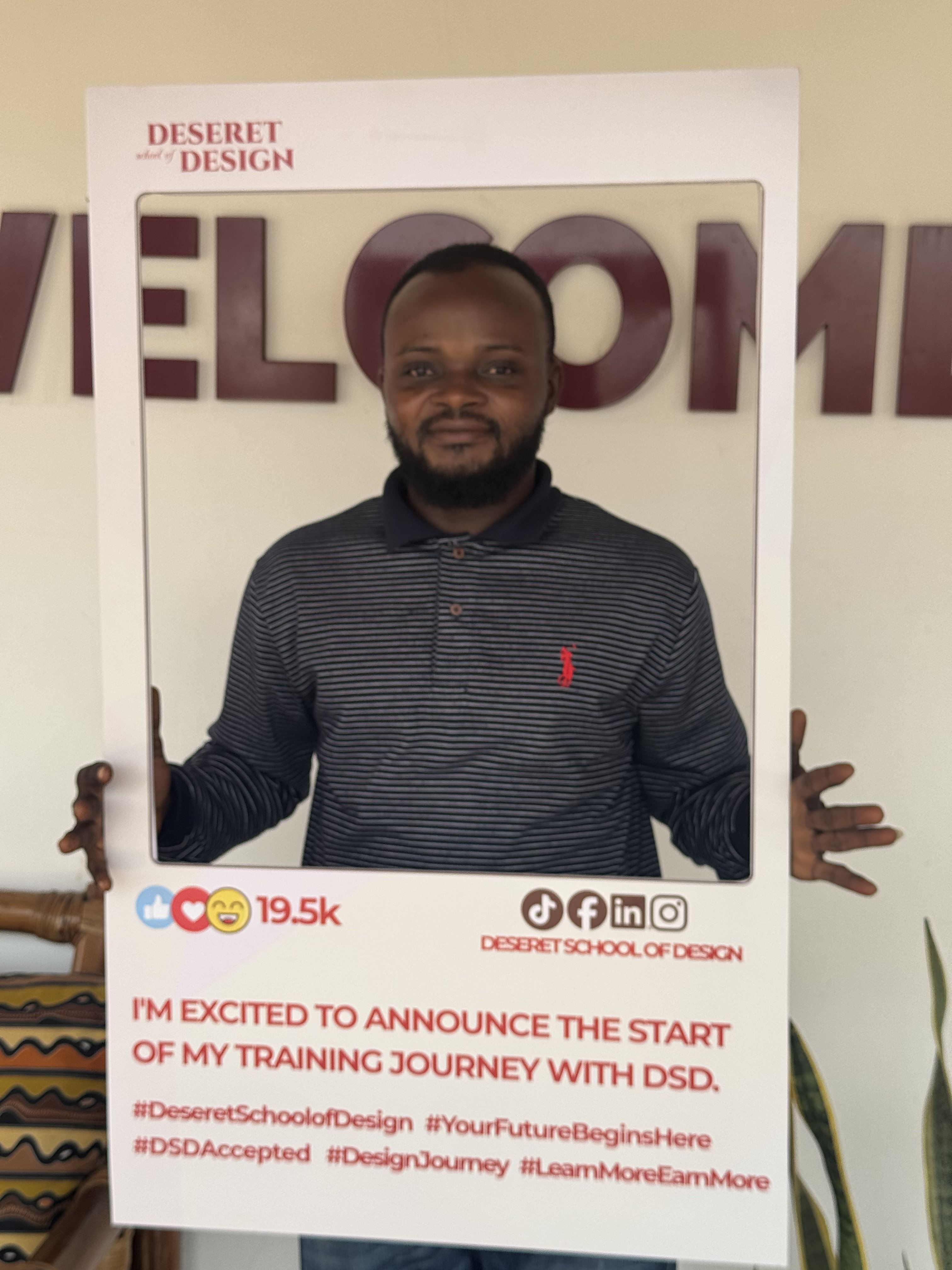 Founder welcome message