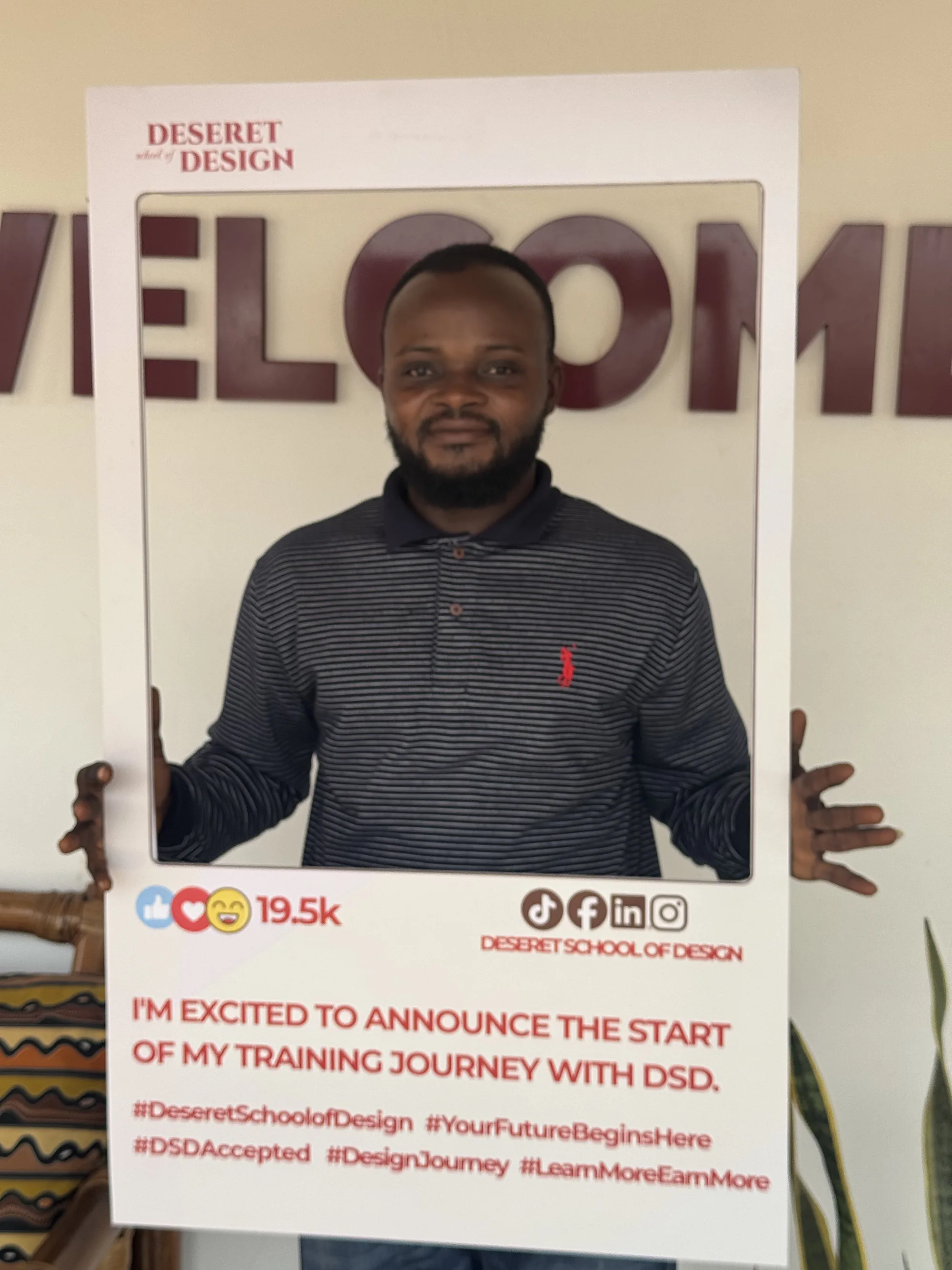 Founder welcome message