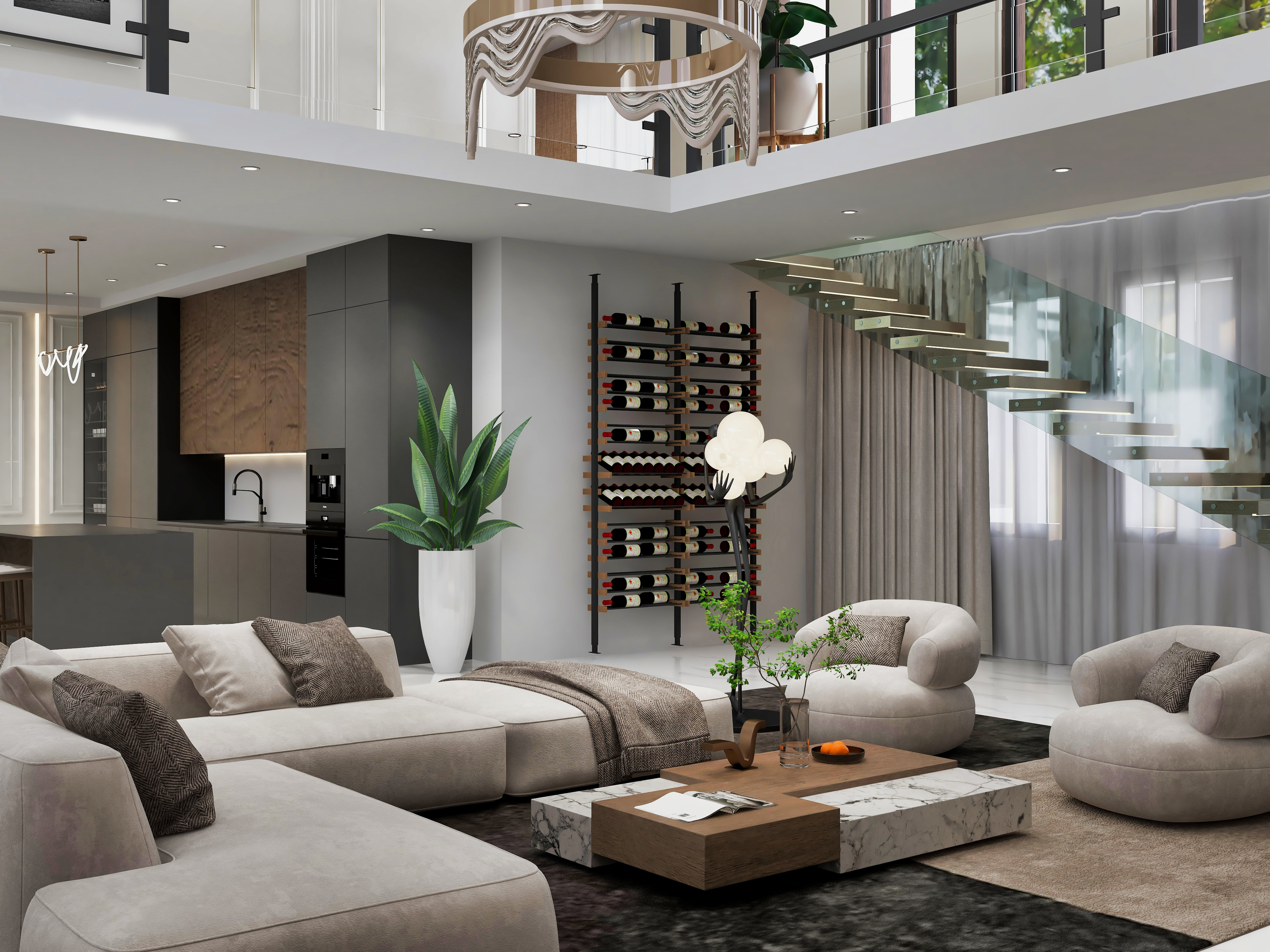 Interior design student render